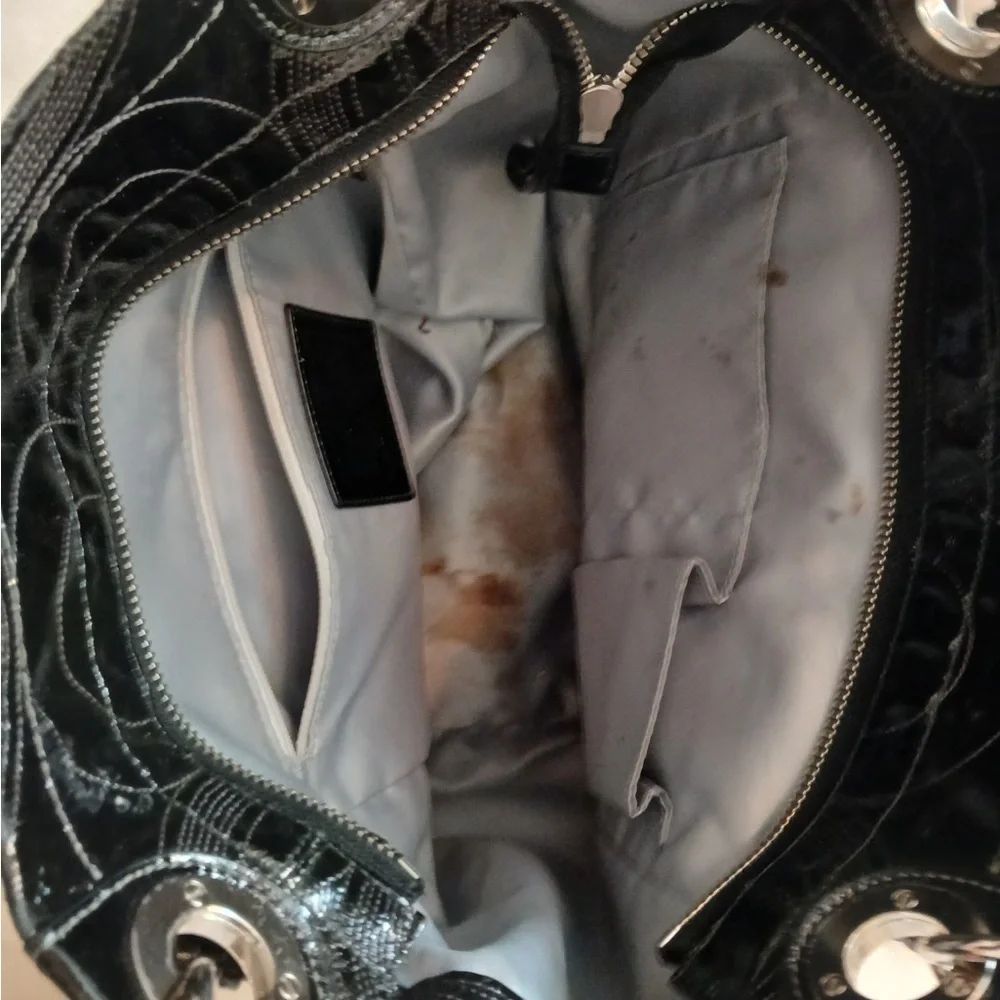 Coach Black Embossed Women's Tote Bag